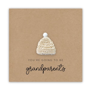 You're going to be a Grandparents card, Pregnancy announcement Card, Grandad Grandma Nan to be, New Baby Pregnancy, Send to Recipient