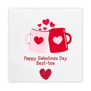 Biglietto di auguri Galentines per amico, regalo Galentines per la migliore amica, biglietto del giorno di Galentines, biglietto Galentines per amico, biglietto Bestie, giorno di Galentines, San Valentino