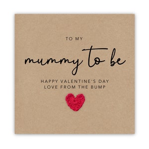 Mama zu sein Valentinstag Karte für meine Mama zu sein, Valentinstag Karte für sie, Schwangerschaft Valentinstag Karte, Mama zu Karte vom Bauch, Baby