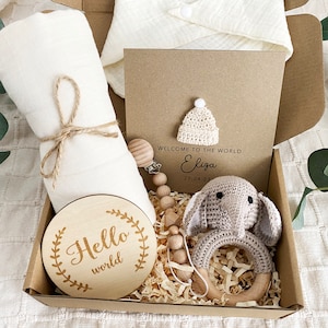 Set regalo per neonato, regalo per neonato maschio, regalo per neonata femmina, scatola regalo per neonato, scatola regalo per neonato, regalo per baby shower, regalo per neonato