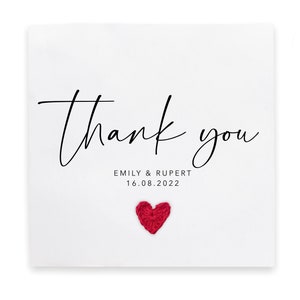 Cartes de remerciement de mariage personnalisées, cartes de remerciement de mariage, cartes de remerciement de mariage rustique, remerciement de mariage, ensemble de packs de cartes