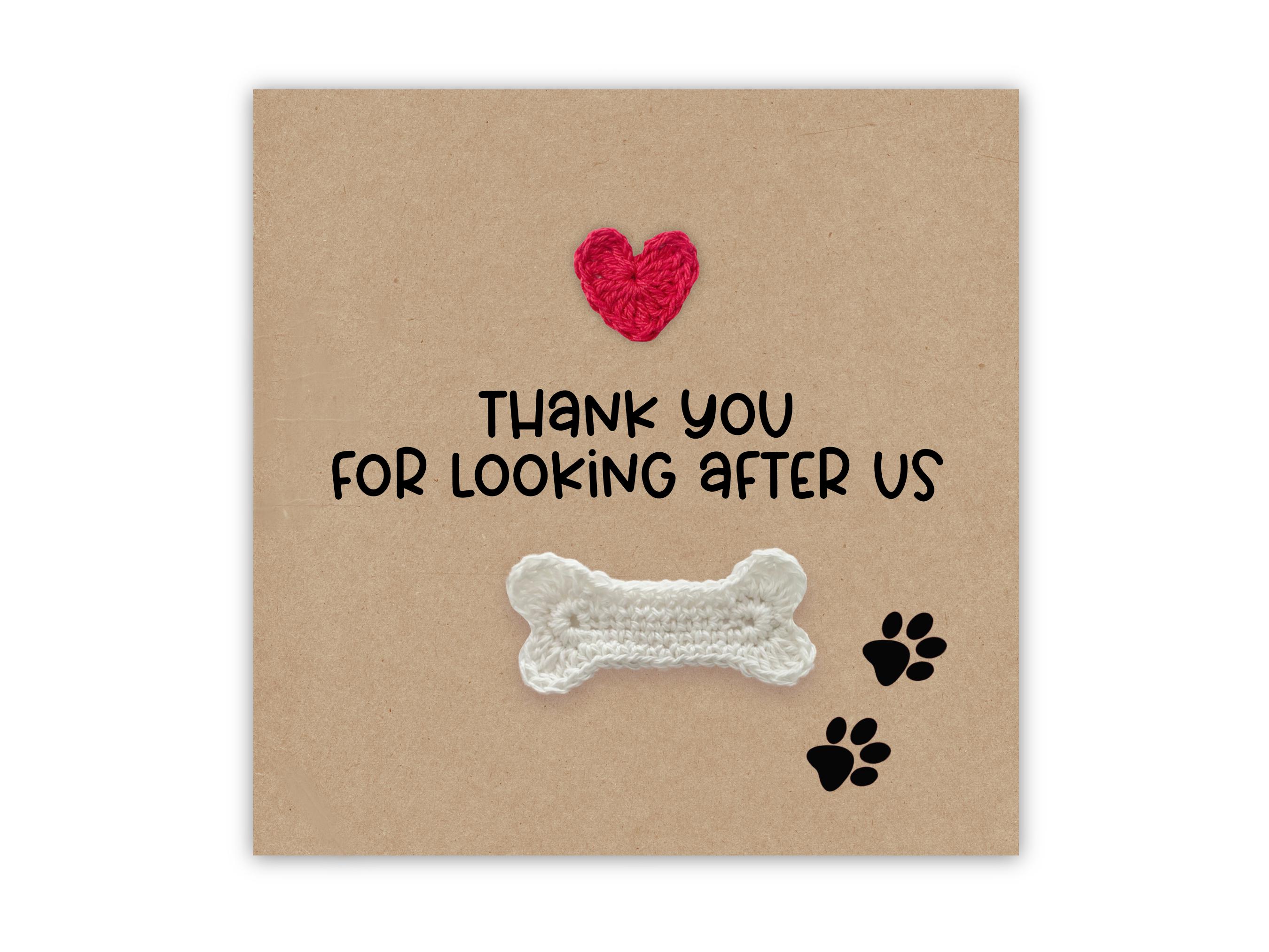 Pet Sitter Thank You Canada