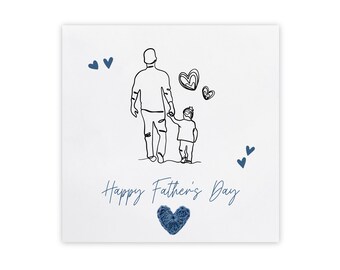 Daddy  Father's Day Card, For My Daddy, Father's Day Card For Dad, Pregnancy Father's Day Card, Card From Baby