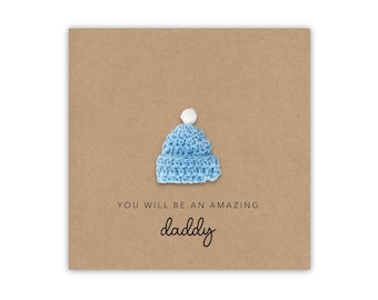 Carte pour un nouveau bébé, Carte pour un nouveau papa, Un papa adorable, Carte pour un nouveau parent, Carte pour futur papa, Carte de grossesse, Carte de baby shower