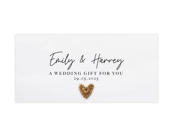 Personalised Wedding Funds Money Wallet, Wedding Gift Money, Cash Envelope, Money Wallet, Money Gift, Wedding Funds Gift