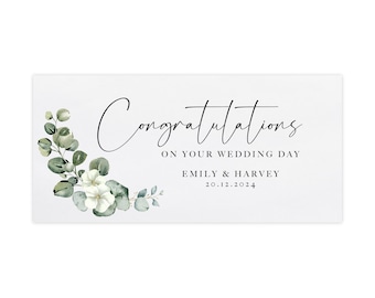 Personalised Wedding Funds Money Wallet, Wedding Gift Money, Cash Envelope, Money Wallet, Money Gift, Wedding Funds Gift