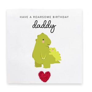 Alles Gute zum Geburtstag Daddy Karte, Daddy Geburtstagskarte, personalisierte Daddy Geburtstagskarte von Sohn, spezielle Daddy Geburtstagsgeschenk von Tochter