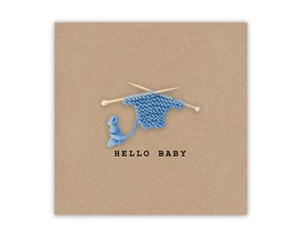 Personalised Thank You For New Grandson New Baby Card,  Grandson Card, Custom New Baby Girl Card, Grandson