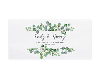 Personalised Wedding Funds Money Wallet, Wedding Gift Money, Cash Envelope, Money Wallet, Money Gift, Wedding Funds Gift