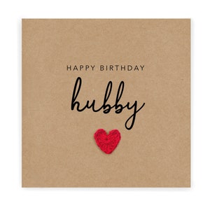Carte de joyeux anniversaire mari, carte d'anniversaire de mari de la femme, carte pour mari, carte d'anniversaire de mari, joyeux anniversaire, envoyer au destinataire
