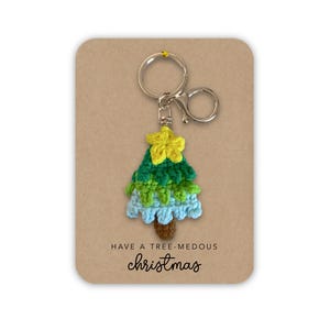 Stocking Filler, Christmas Gift, Secret Santa, Small Keyring, Small Christmas Gift, Funny Christmas, Stocking, Christmas Tree Pun