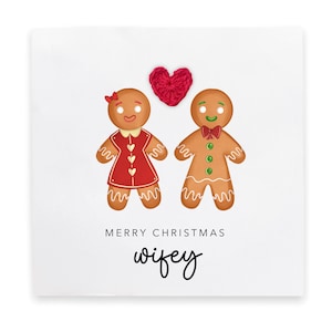 Cartão de Feliz Natal para Esposa, Cartão de Natal para Esposa, Cartão de Natal para Esposa, Cartão de Natal para Esposa Maravilhosa, Wifey, Humor Engraçado