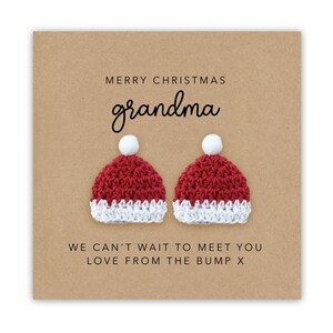 Frohe Weihnachten Oma von Bump Twins, süße Weihnachtskarte für Oma, Papa, Weihnachtskarte zu sein, Weihnachtskarte von Bump Twins