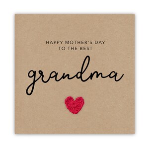 Tarjeta feliz del día de las madres para la abuela, tarjeta feliz del día de las madres, tarjeta del día de las madres para mamá, tarjeta del día de las madres de la abuela, increíble tarjeta gran