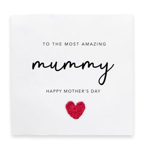 Mummy Mother&#39;s Day Card, Mother&#39;s Day  Card For Mummy,  Mummy Mother&#39;s Day Card, Mother&#39;s Day Day Gift For Mum, From Baby, Card from baby