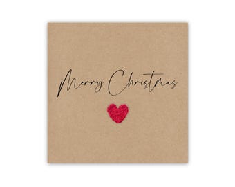 Merry Christmas, Christmas Card for Parents, Christmas Card for Parents, Mum, Dad Christmas Card, Christmas Card
