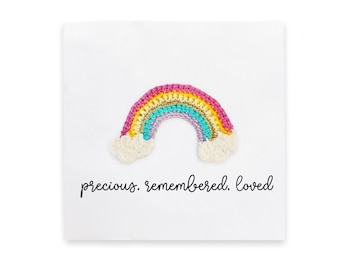 Carte de perte de bébé, carte de sympathie, perte de bébé, mortinaissance, carte de fausse couche, pensée de vous, carte souvenir de perte de bébé, désolé pour votre perte