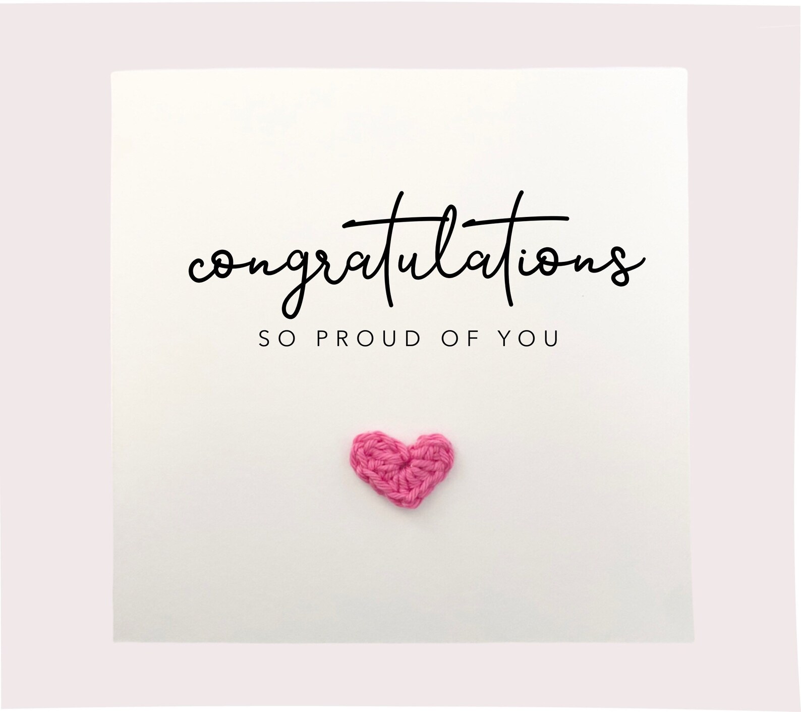 Congratulations on Your New Job Card so Proud of You Card - Etsy