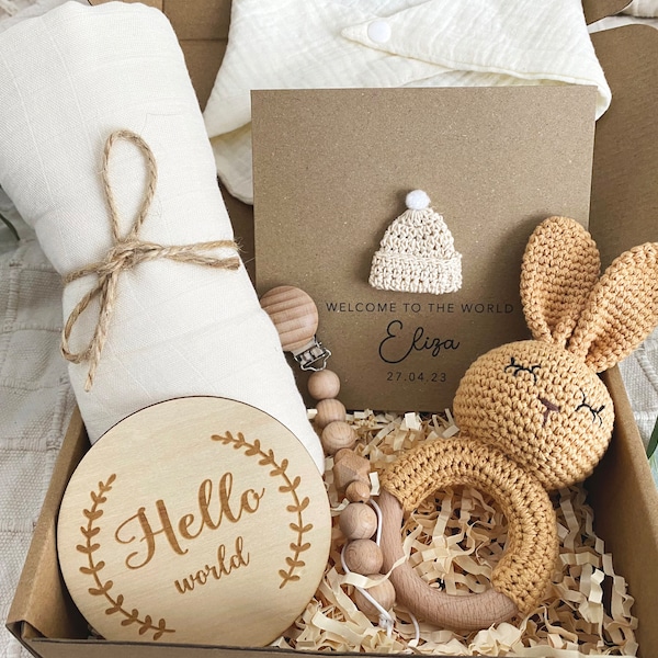 Nouvel ensemble cadeau pour bébé, cadeau pour nouveau bébé garçon, cadeau pour nouvelle bébé fille, coffret cadeau pour nouveau-né, coffret cadeau pour nouveau bébé, cadeau de baby shower, cadeau pour bébé