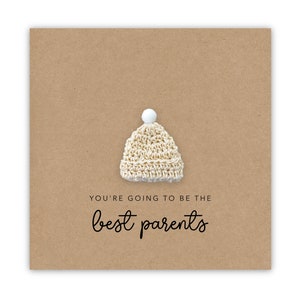 New parents, Parents to be Card, Simple New Baby Card for new parents from friend, New Parents Card, Best Parents, Expecting Baby Card