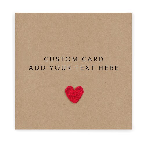 Personalised Wooden Valentine's Day Card Gift Unique Hearts Valentine Gifts  for Him Her 