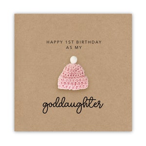 Feliz primeiro aniversário como minha afilhada, aniversário da afilhada, feliz aniversário afilhada, aniversário, cartão de aniversário afilhada, primeiro aniversário