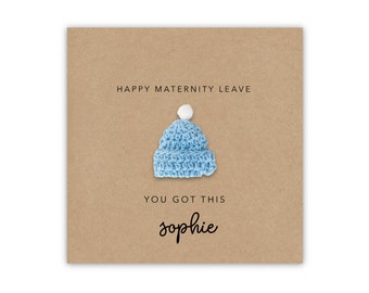 Happy Maternity Leave Card, You've Got This Card, The Next Chapter Good Luck Card, Good Luck Maternity Card for Her, Personalised Card