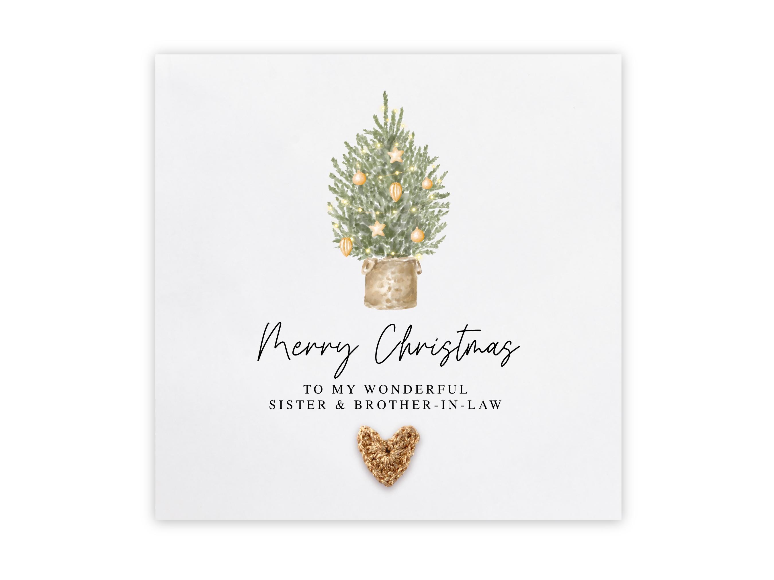 Biglietto Di Auguri Di Natale Per Fratello - Formato 9 X 6 Pollici, Con