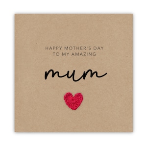 Carte de fête des mères heureuse pour les mères, carte de fête des mères heureuse, carte de fête des mères pour maman, carte de fête des mères maman, meilleure carte des mères de tous les temps, incroyable