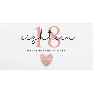 Portafoglio portasoldi personalizzato per il 18° compleanno, busta portasoldi personalizzata, portafoglio, buono regalo, regalo di compleanno, busta portasoldi, 18° compleanno