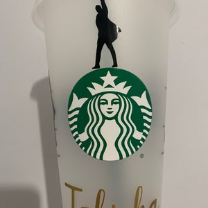 Starbucks musical Hamilton, 24oz cold cup, personalised Musical theatre Hamilton venti cup  tumbler gift birthday