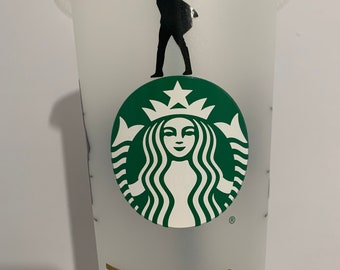 Starbucks musical Hamilton, 24oz cold cup, personalised Musical theatre Hamilton venti cup  tumbler gift birthday