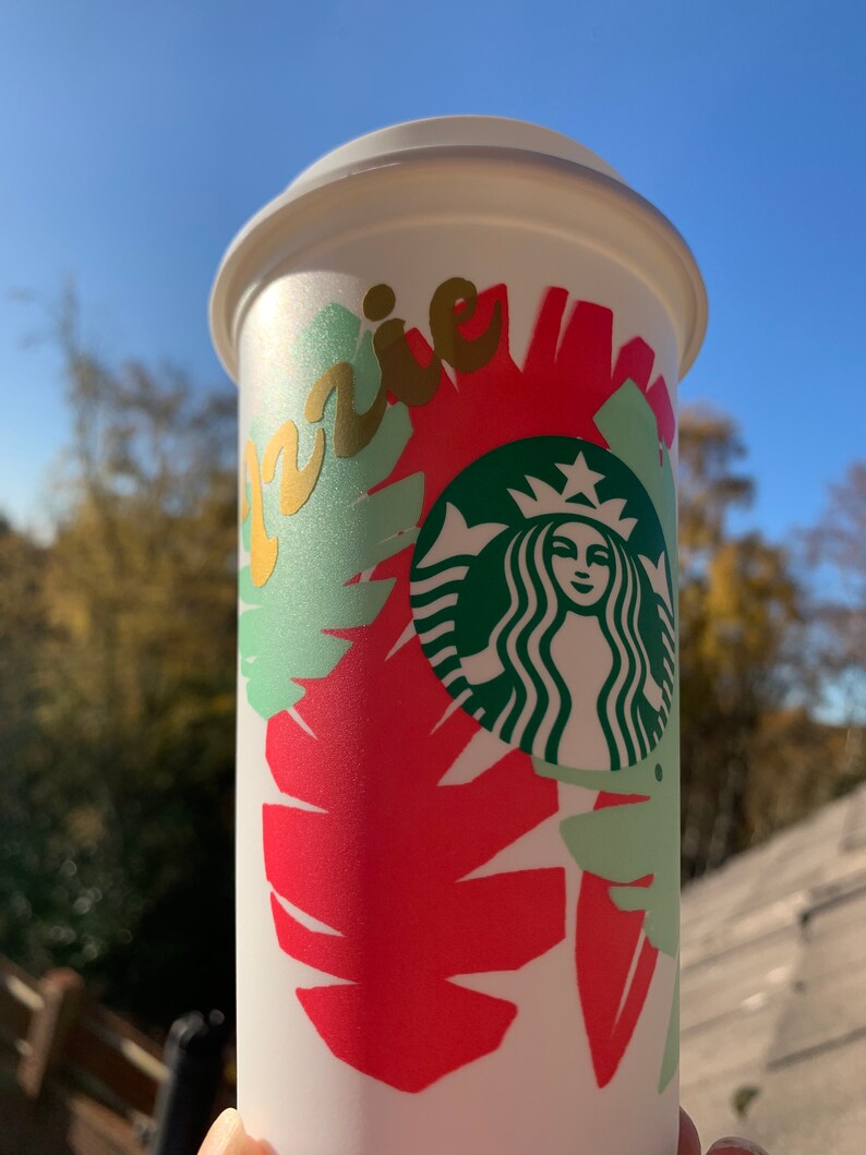 Starbucks Cup Limited Edition Starbucks Coffee Tropical Etsy