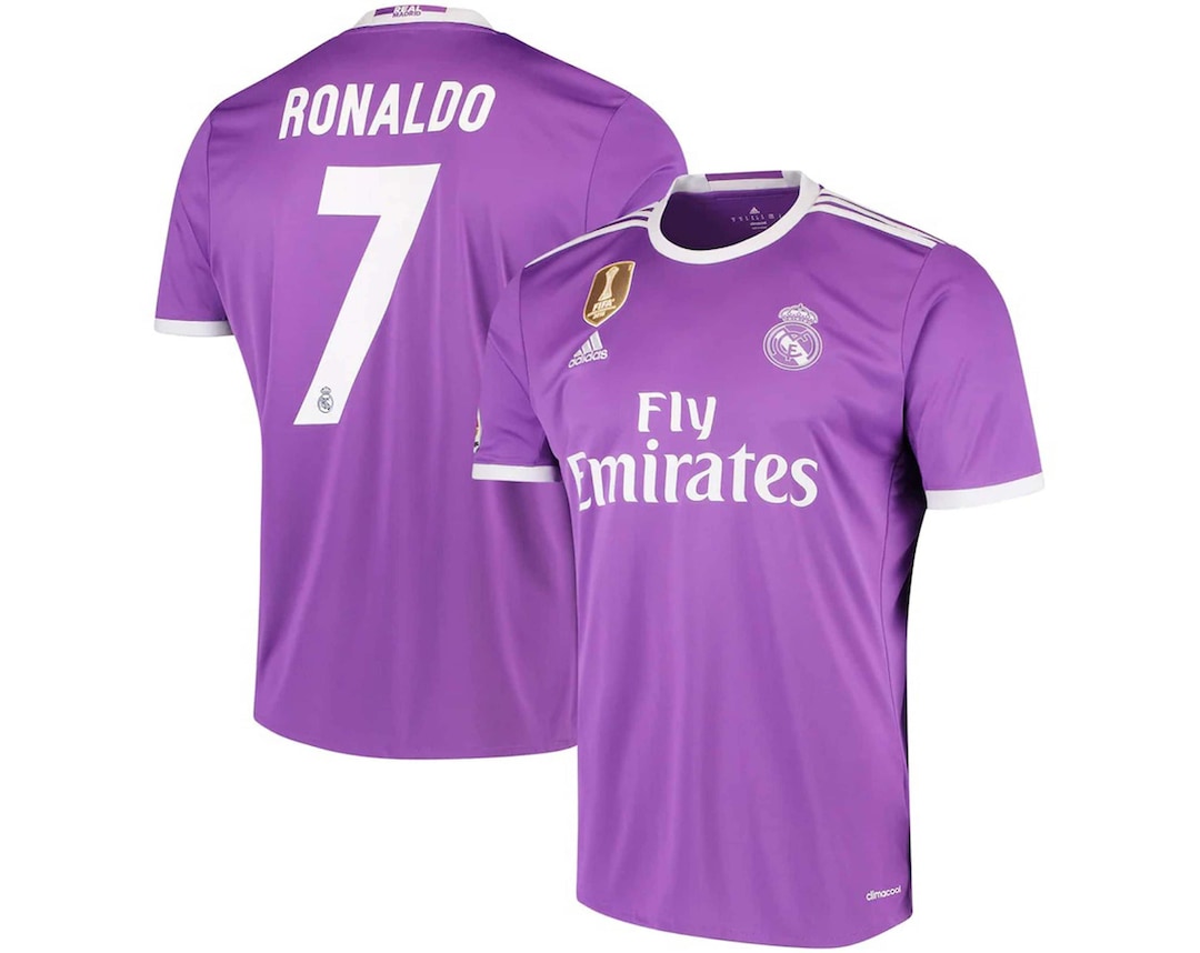 Real Madrid Ronaldo 201617 Football Tshirt Ronaldo Jersey Etsy