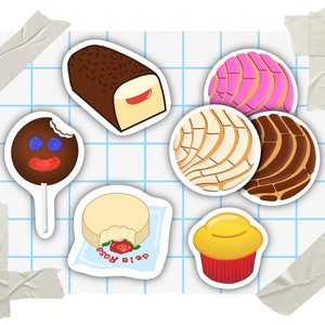 Mexican Snack Pack - Gansito, Mazapan, Conchas, Paleta Payaso, Mantecada Muffin (Choose 2 stickers)