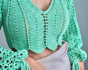 Crochet Top PATTERN | Meribella V2