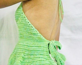 Crochet Boho Beachwear Top Pattern Summer Festival Top for Women | Laura Crochet Top Pattern