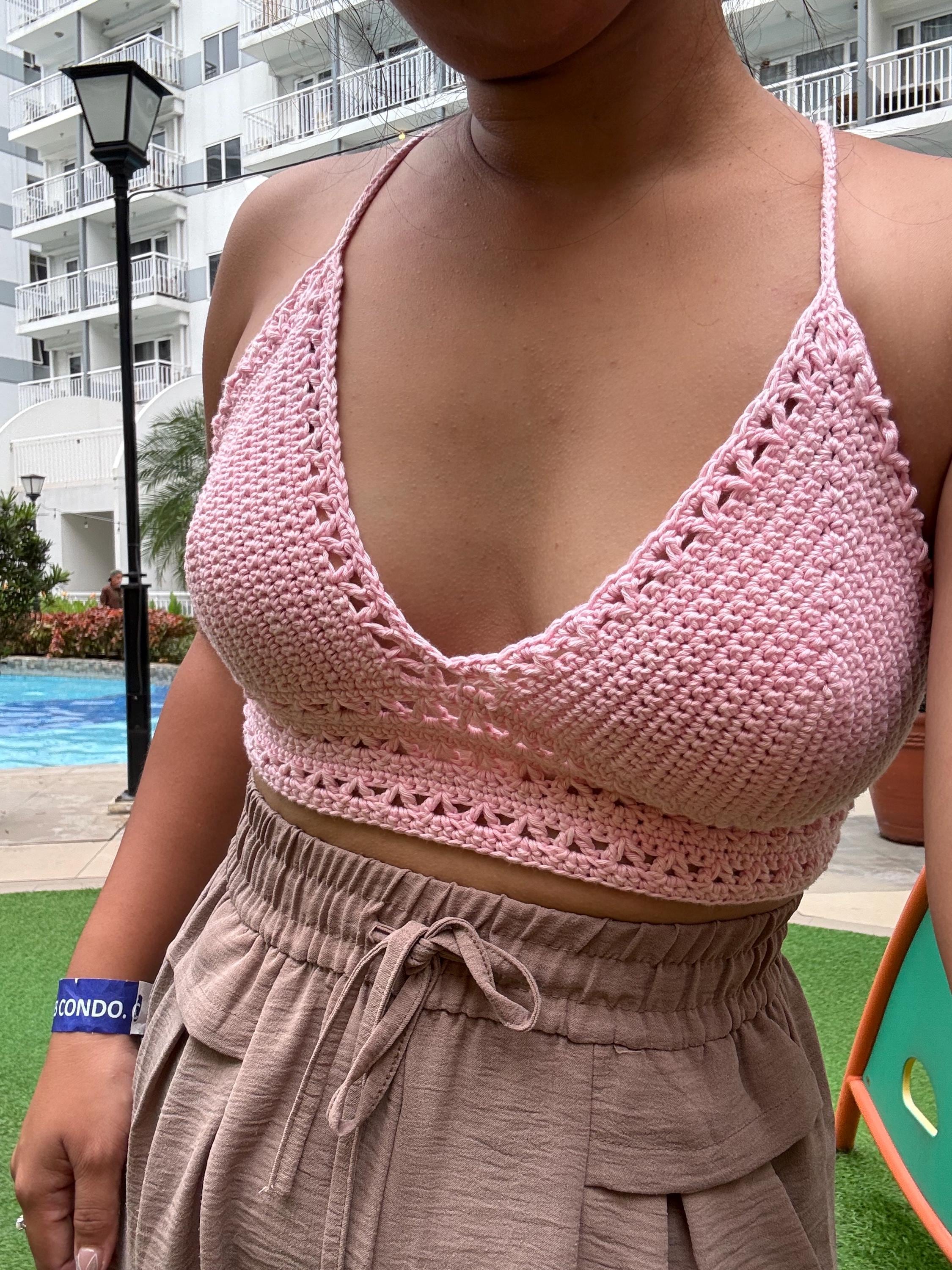 30 Bikini Top Crochet Patterns for Handmade Swimwear, Bralettes, and Beach-Ready Tops 30 Halter Crochet Bralette Pattern PDF