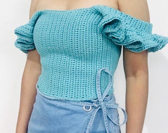 Crochet Crop Top Pattern PDF Summer Boho Halter Top Crochet Pattern, Beginner Friendly Festival Top, Women’s Beach Top PDF, Instant Download
