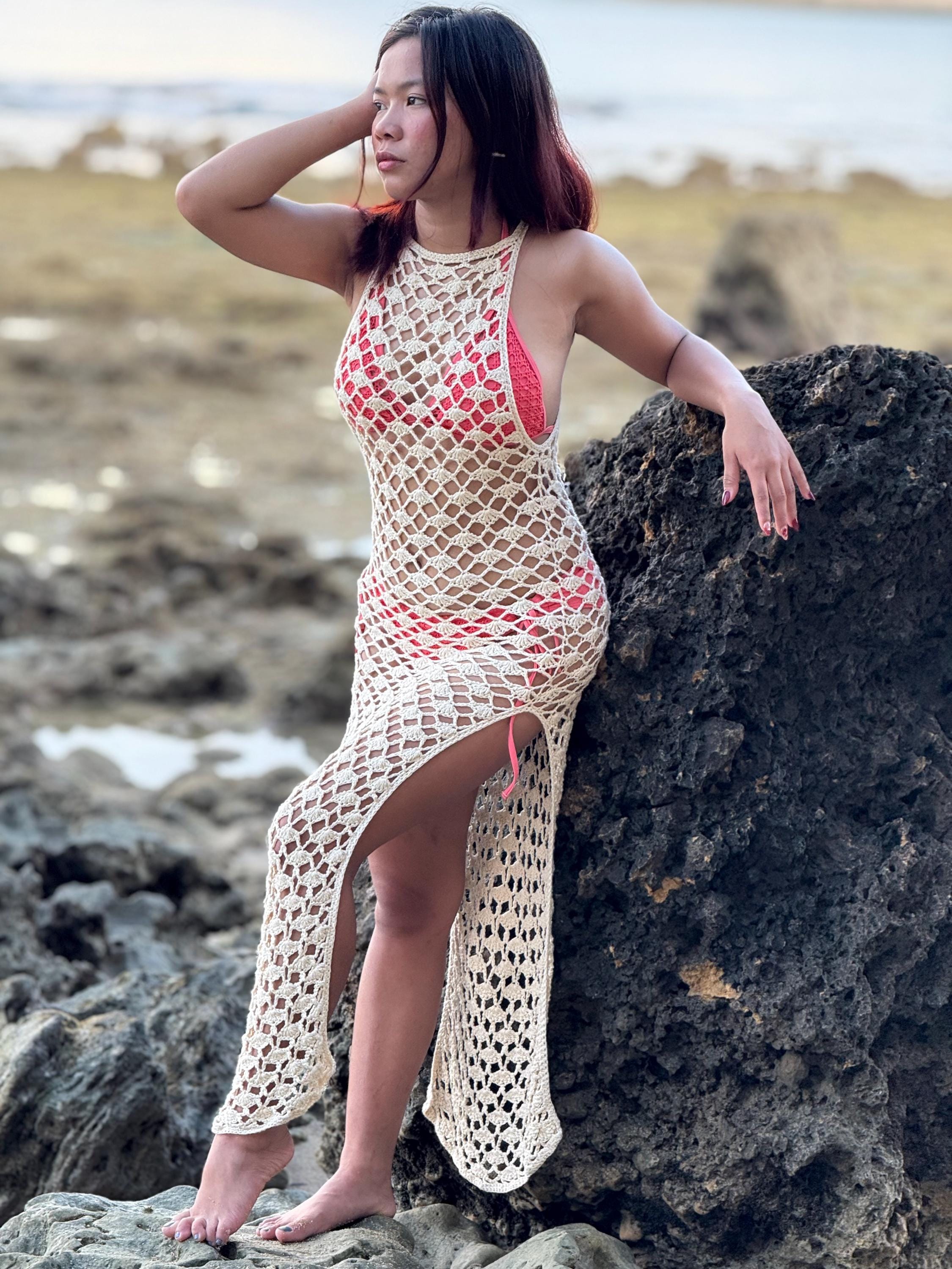 Fishnet Swimsuit Cover Up - Etsy