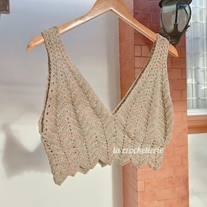 Boho Crochet Top, Crochet Top Pattern Meribella Top, Summer Crochet Top, Crochet Tank Top, Festival Crochet Top, DIY Crochet Top, Beachwear