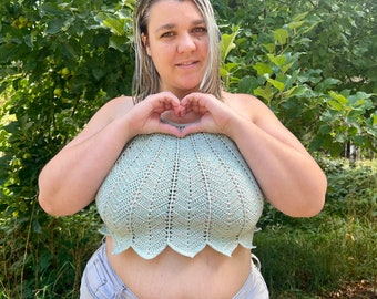 Crochet Bralette Pattern, Boho Crochet Bralette PDF Pattern, Crochet Bikini Bralette for Beach, Handmade Beachwear Crochet Bralette Pattern