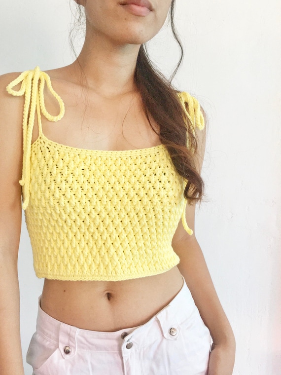 etsy crochet top