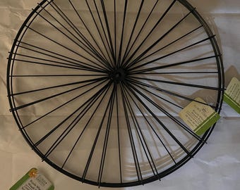 A lot of 5 bicycle wheel  Metal Wire  floral hoop flower wire wreath ring floral arranging crafts wagon wheel bicycle wheel spoke metal ring