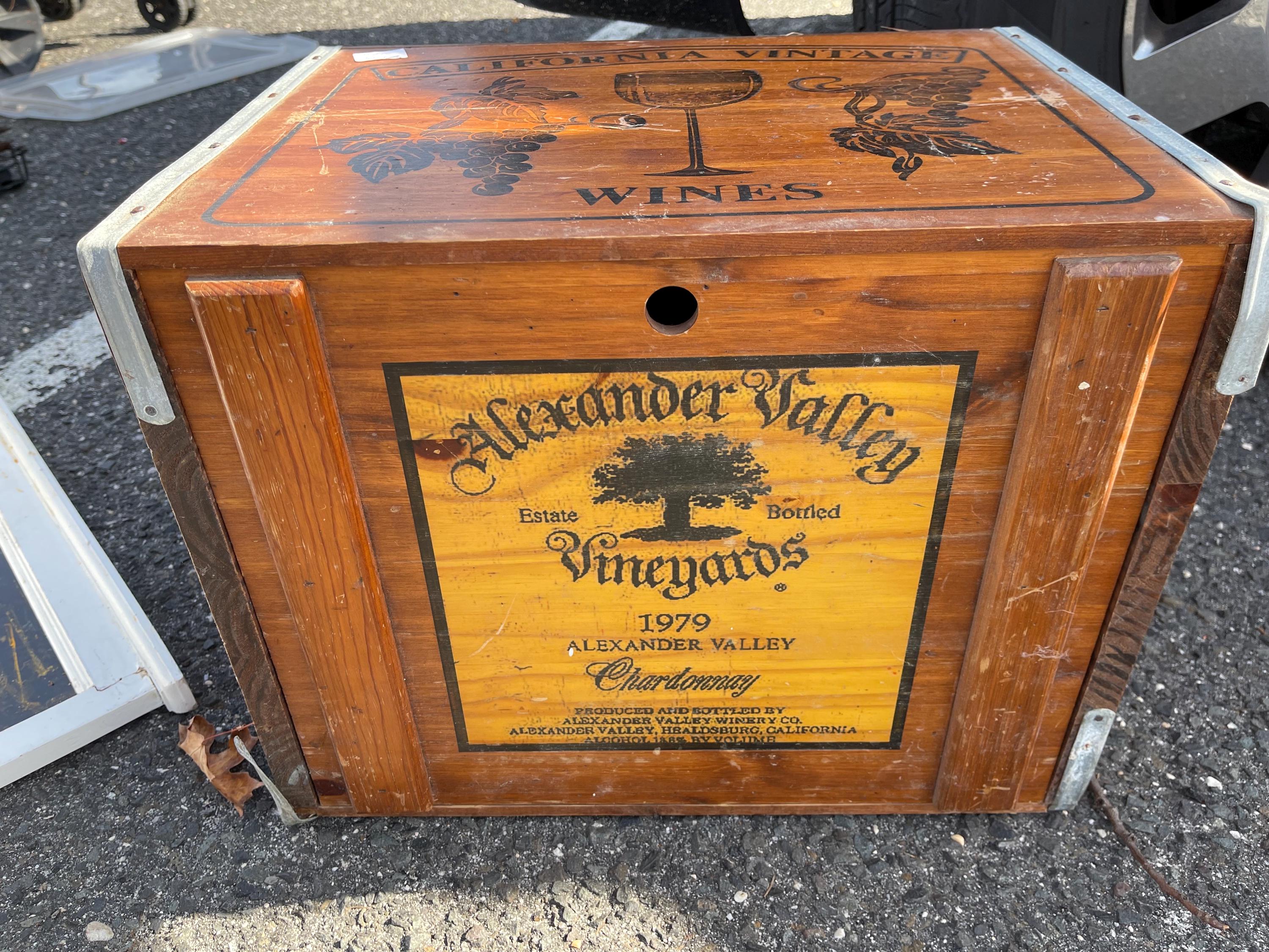 Antique Wine Box - Etsy