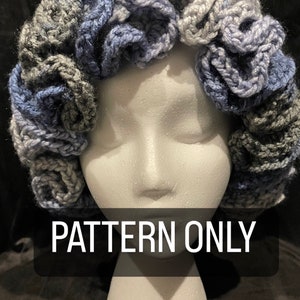 Crochet Ruffle Brim Hat PATTERN | PATTERN ONLY | Crochet Patterns | Crochet Hat Pattern | Crochet Gifts
