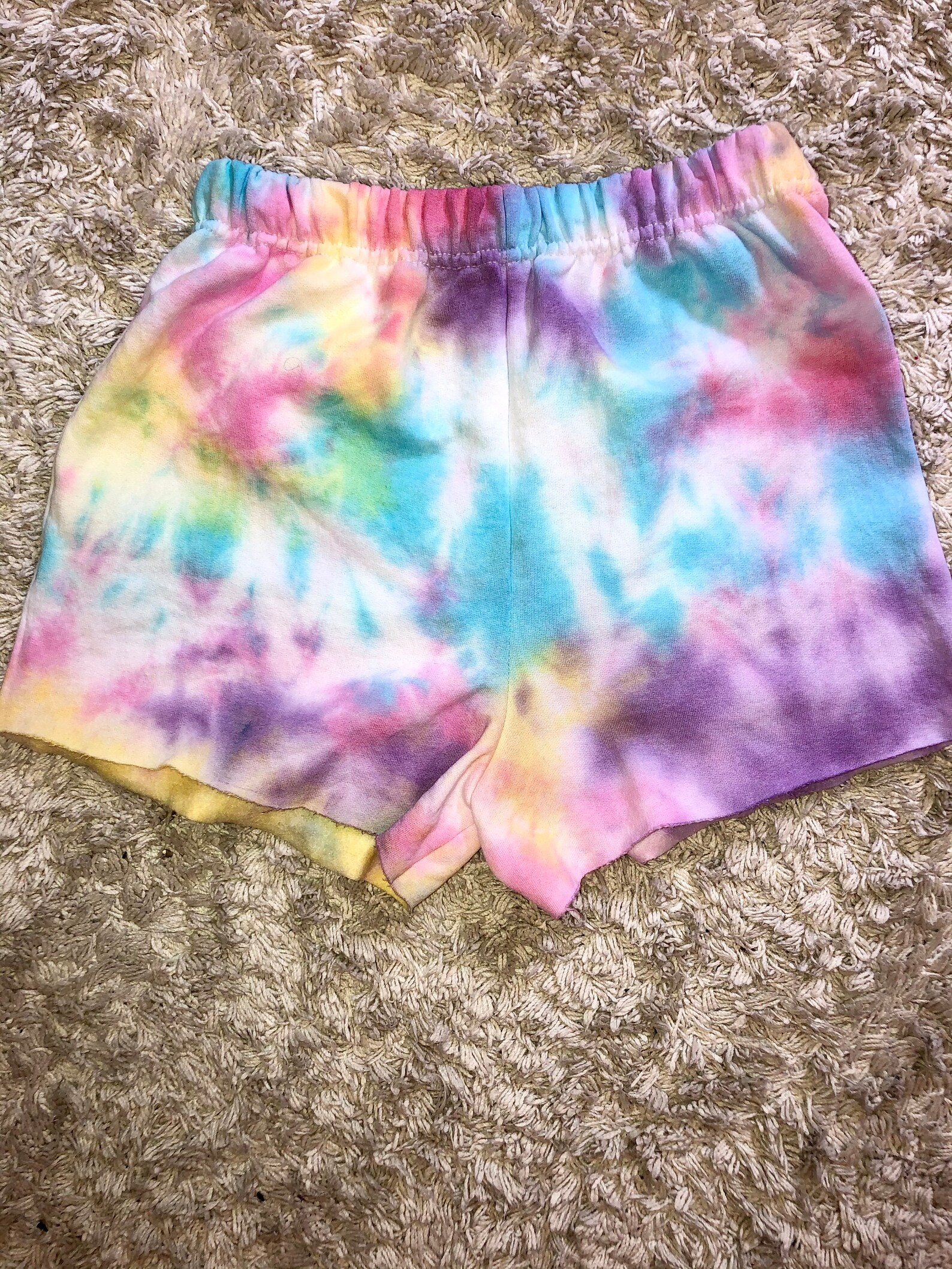 tie dye sweat short set