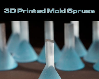 Mold Sprues (7 or 8 Pieces)