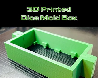 Slab Mold Box | Mold Housing | Mold Container for Dice