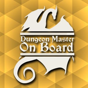 Dungeon Master a bordo decalque/adesivo de vinil D&D